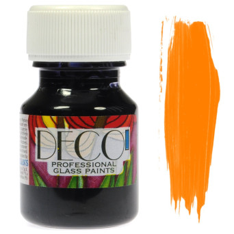 Glass Paint Deco - Renesans - dark yellow, 30 ml