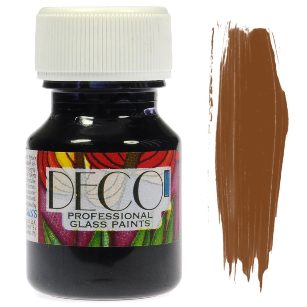 Glass Paint Deco - Renesans - light brown, 30 ml