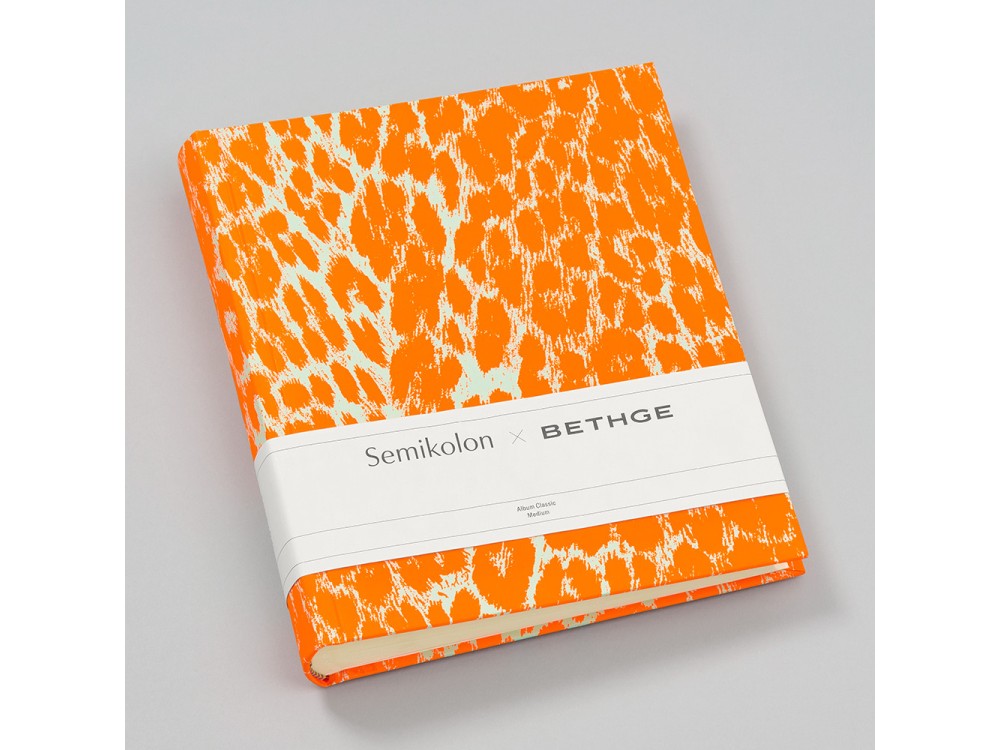Photo album Classic Medium - Semikolon x Bethge - Orange