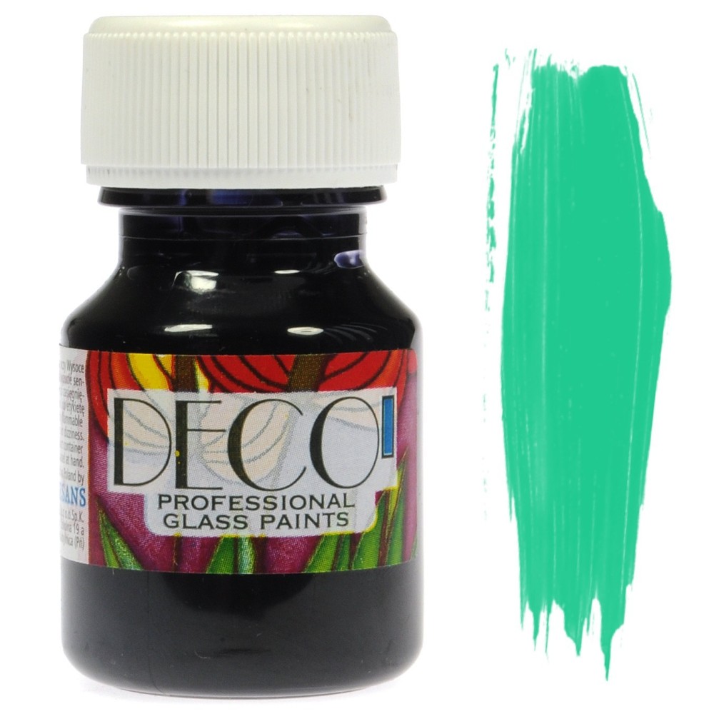 Glass Paint Deco - Renesans - mint, 30 ml
