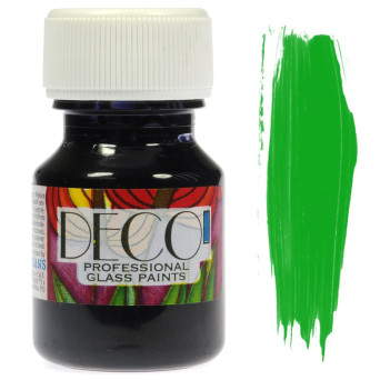 Glass Paint Deco - Renesans - green, 30 ml