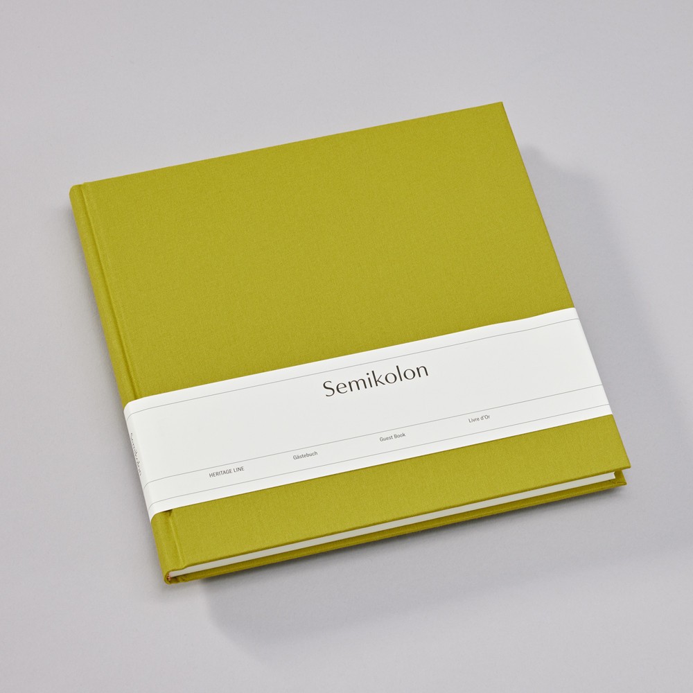 Księga gości Heritage Line - Semikolon - Matcha