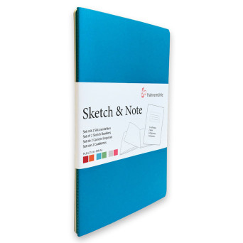 Set of sketch booklets A5 - Hahnemühle - Blue Bundle 125 g/m2 2 pcs