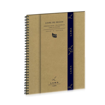 Szkicownik na spirali Livre de Dessin A5 - Lana - 150 g/m2