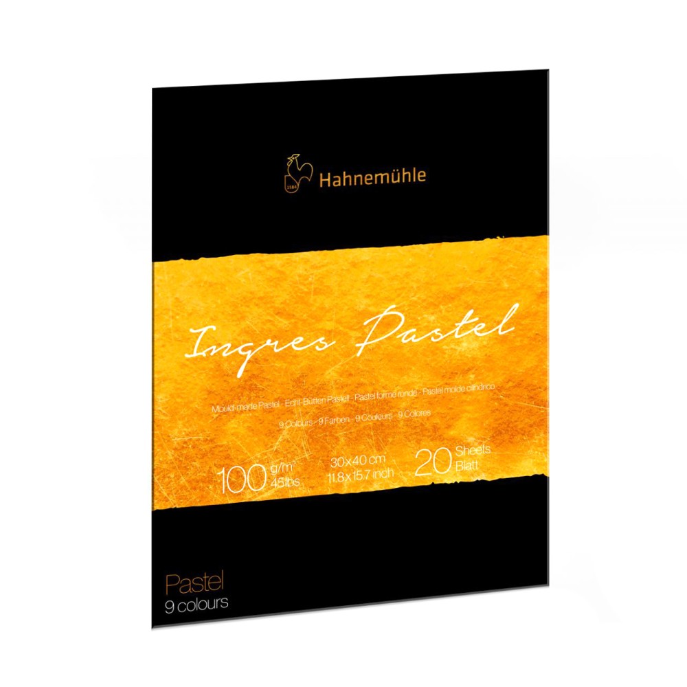 Papier do pasteli Ingres 30 x 40 cm - Hahnemühle - Colored 100 g/m2 20 ark.