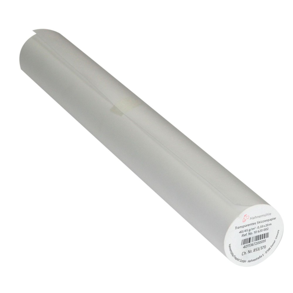 Papier do szkicowania 33 cm x 20 m - Hahnemühle - Transparent 40 g/m2