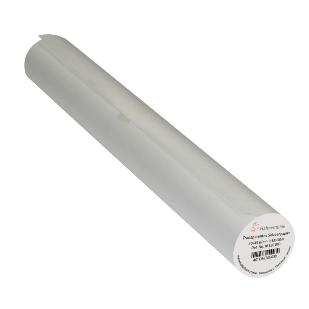 Sketching paper 33 cm x 50 m - Hahnemühle - Transparent 40 g/m2