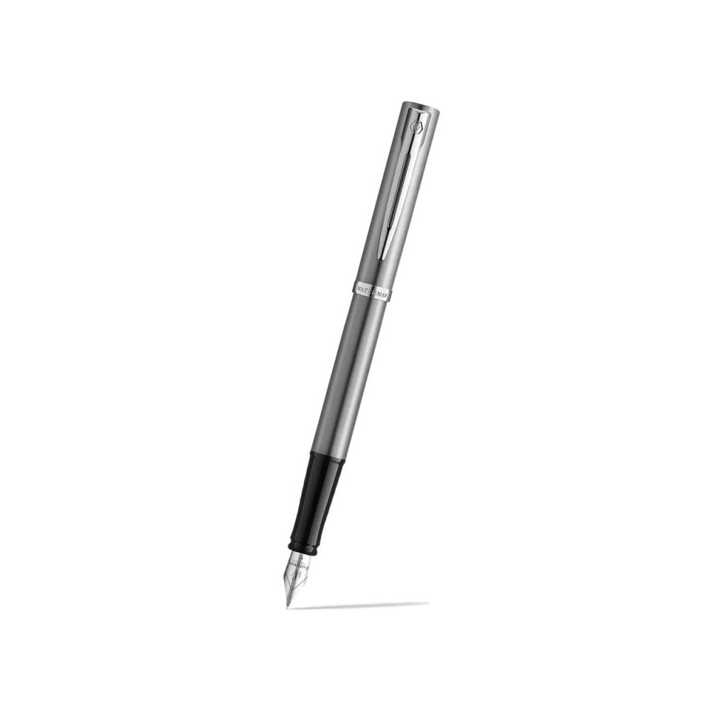 Pióro wieczne Impression - Waterman - Steel Silver Trim F