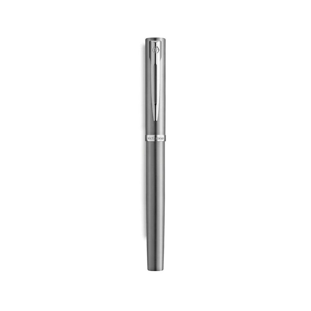 Pióro wieczne Impression - Waterman - Steel Silver Trim F