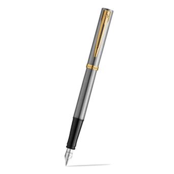 Pióro wieczne Impression - Waterman - Steel Gold Trim F