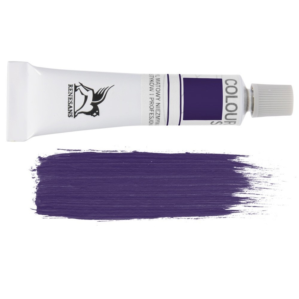Farba akrylowa Colours - Renesans - 23, mineral violet, 20 ml