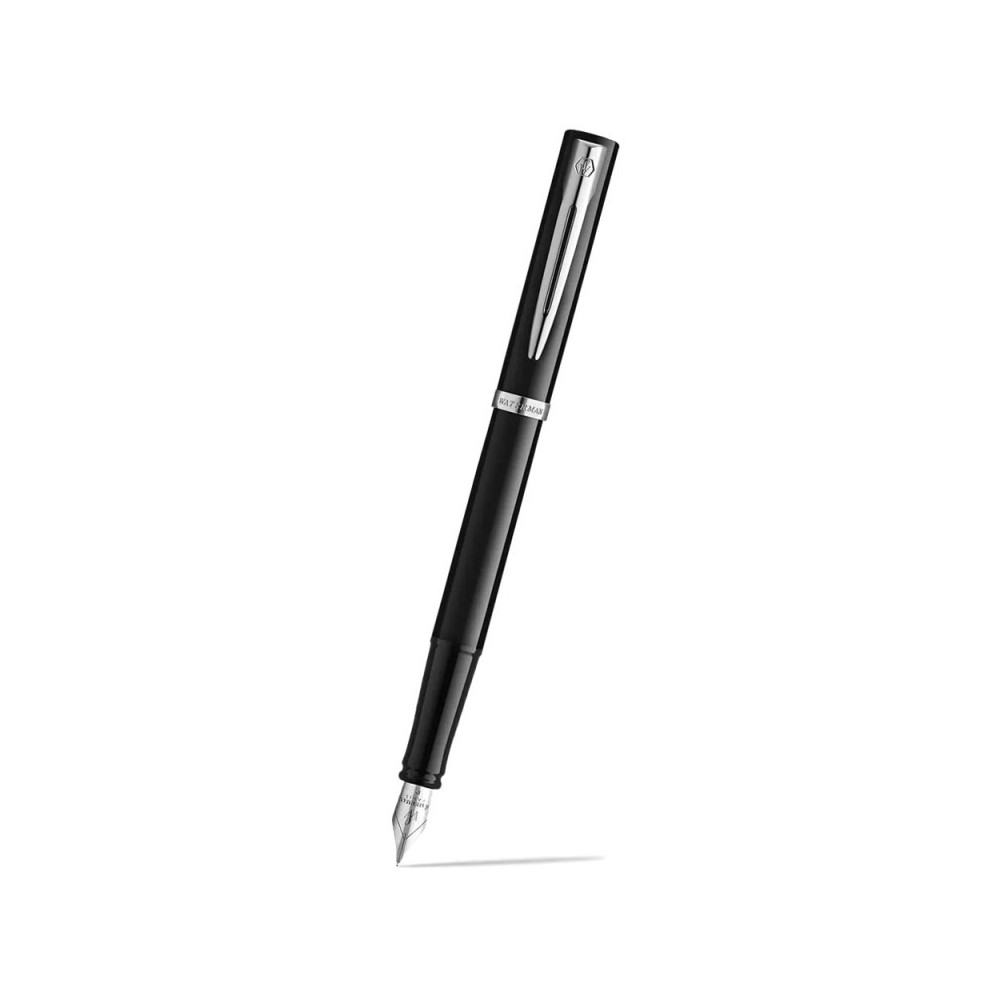 Pióro wieczne Impression - Waterman - Black Silver Trim M