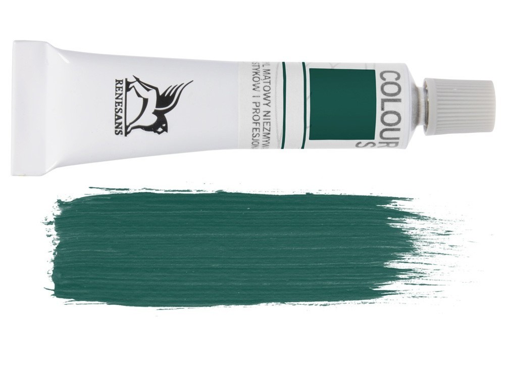 Farba akrylowa Colours - Renesans - 26, emerald green, 20 ml