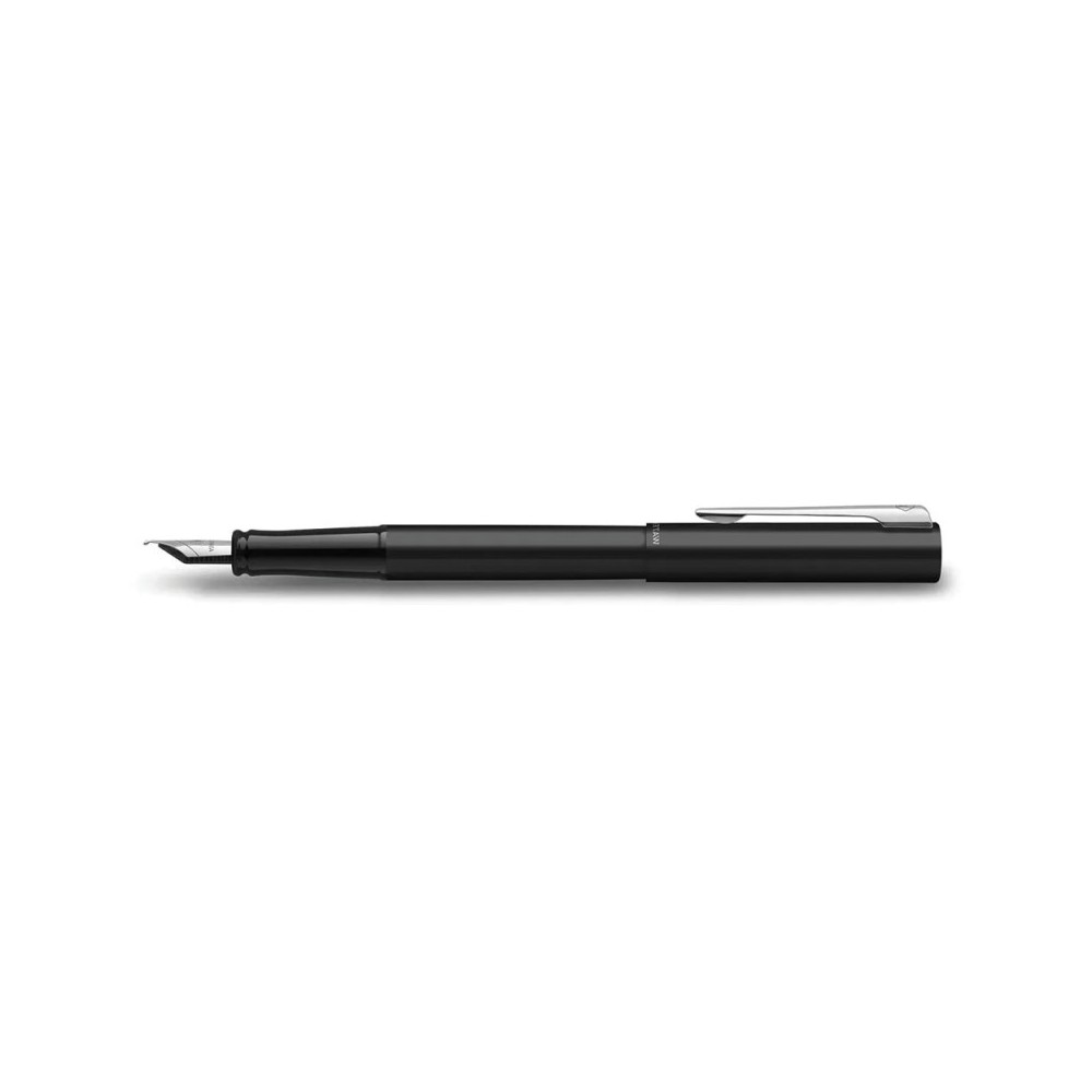 Fountain pen Allure with box - Waterman - Matt Black Silver Trim F