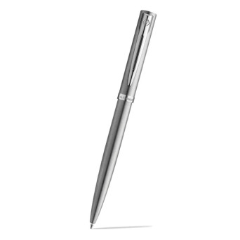Ballpoint pen Impression with box - Waterman - Steel Silver Trim