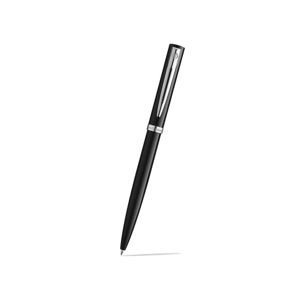 Długopis Impression - Waterman - Black Silver Trim