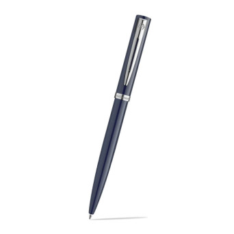 Ballpoint pen Impression with box - Waterman - Blue Silver Trim