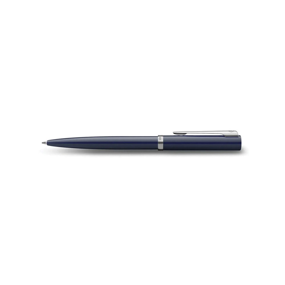 Ballpoint pen Impression with box - Waterman - Blue Silver Trim