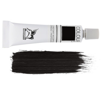 Acrylic paint Colours - Renesans - 30, black, 20 ml