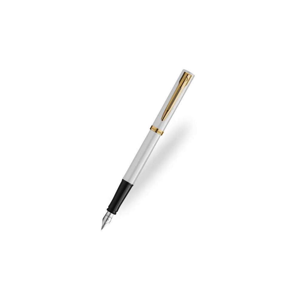 Pióro wieczne Impression - Waterman - White Gold Trim F