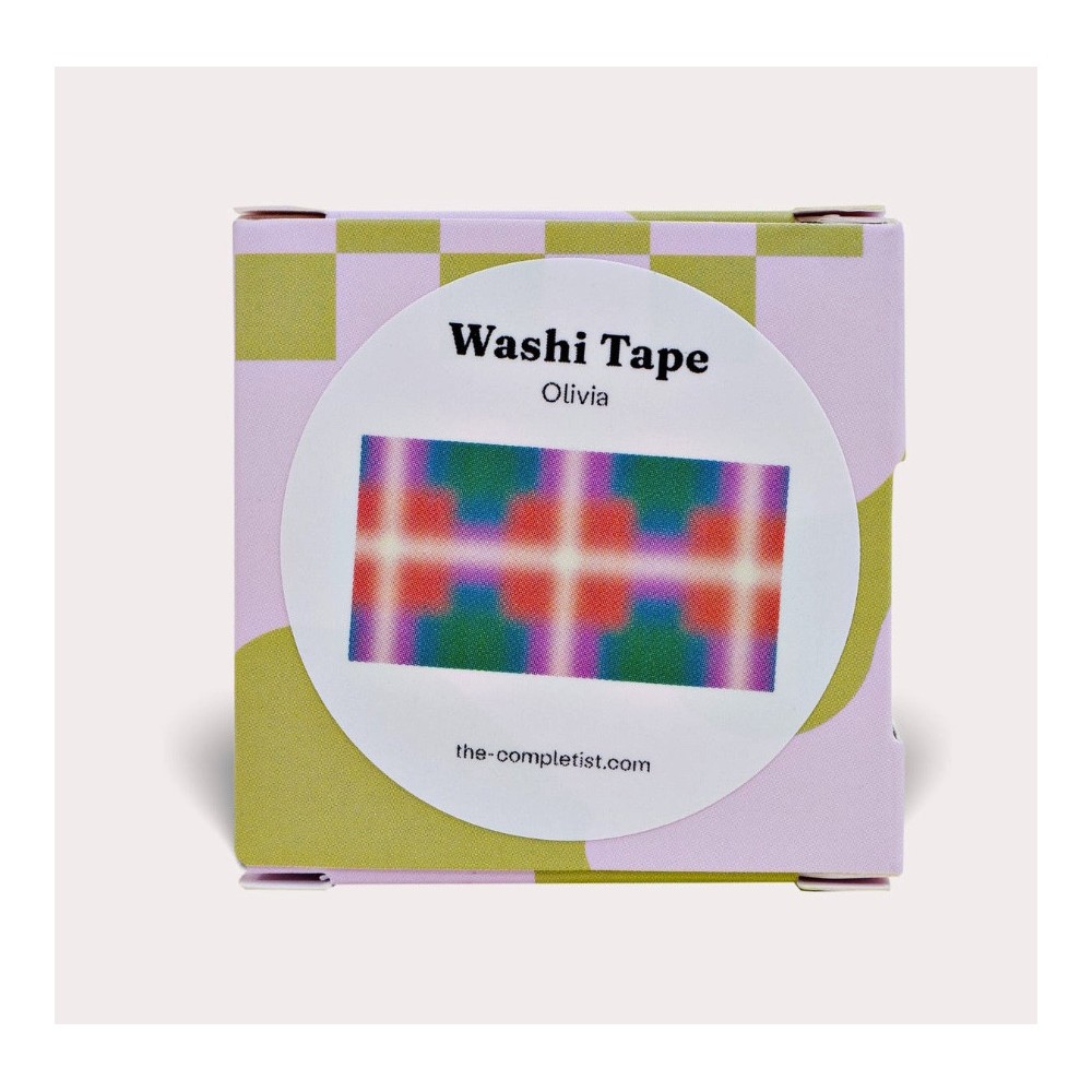 Washi paper tape Olivia - The Completist. - 15 mm x 10 m