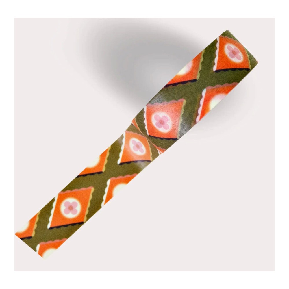 Washi paper tape Freya - The Completist. - 15 mm x 10 m