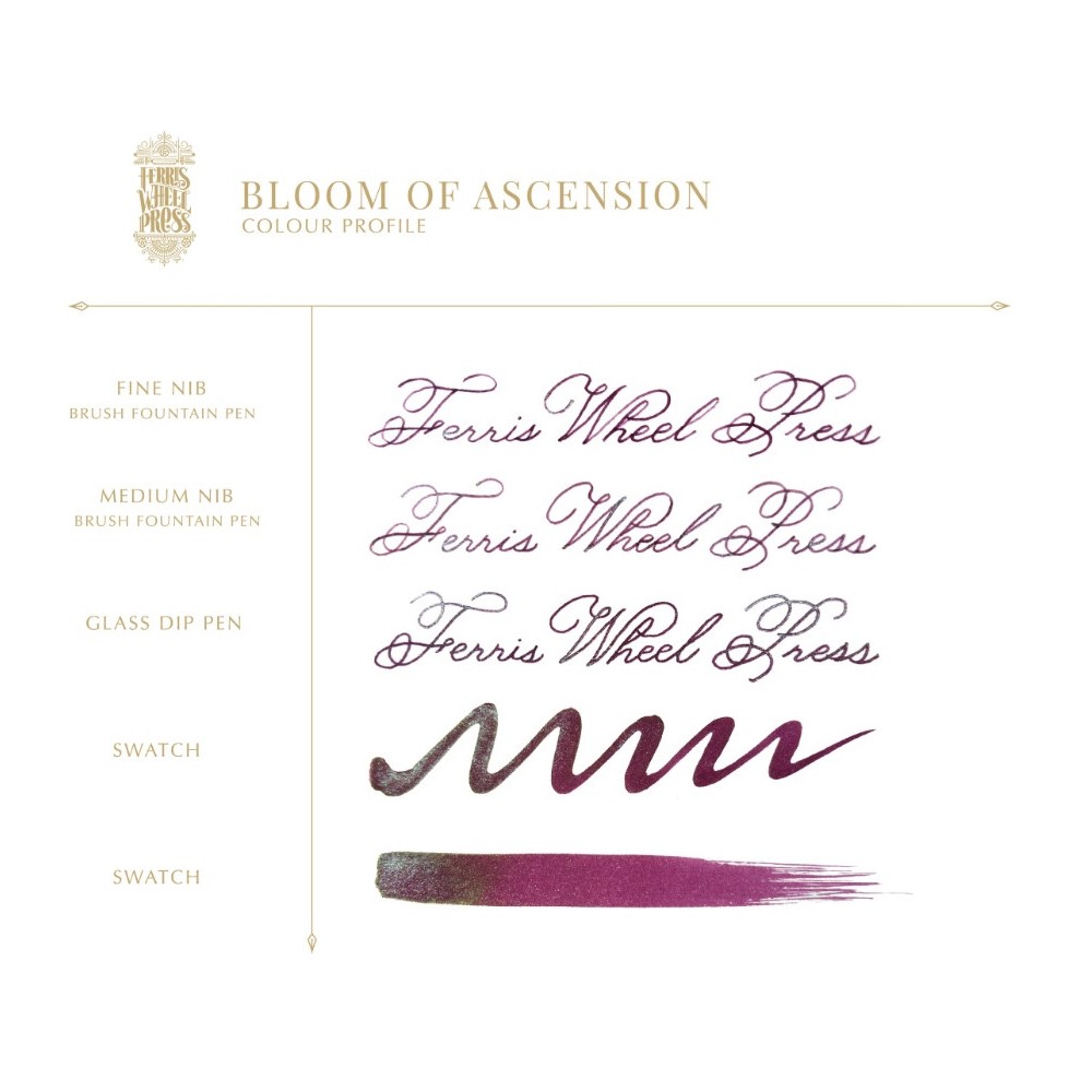 Atrament FerriTales The Book of Knights - Ferris Wheel Press - Bloom of Ascension 20 ml