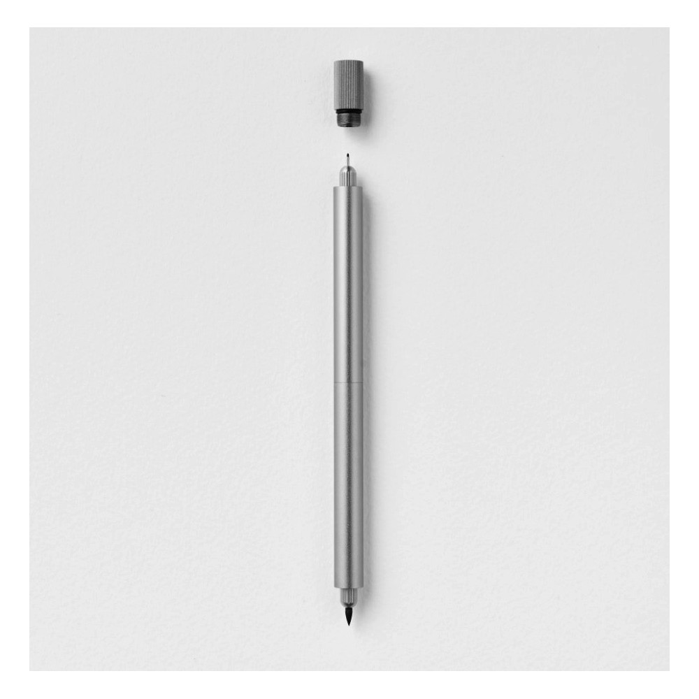 Lumos Pro Duo fineliner - Tom’s Studio - Stainless Steel