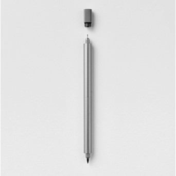 Lumos Pro Duo fineliner - Tom’s Studio - Stainless Steel