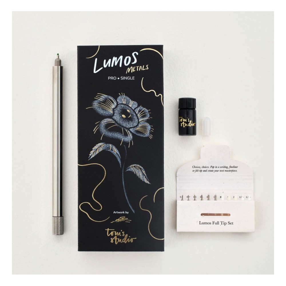 Cienkopis Lumos Pro Single - Tom's Studio - Stainless Steel