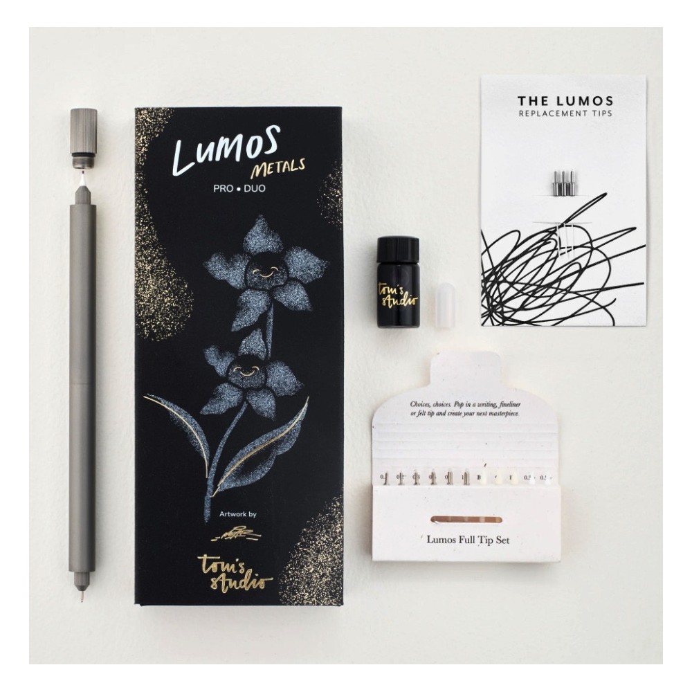 Cienkopis Lumos Pro Duo - Tom's Studio - Titanium