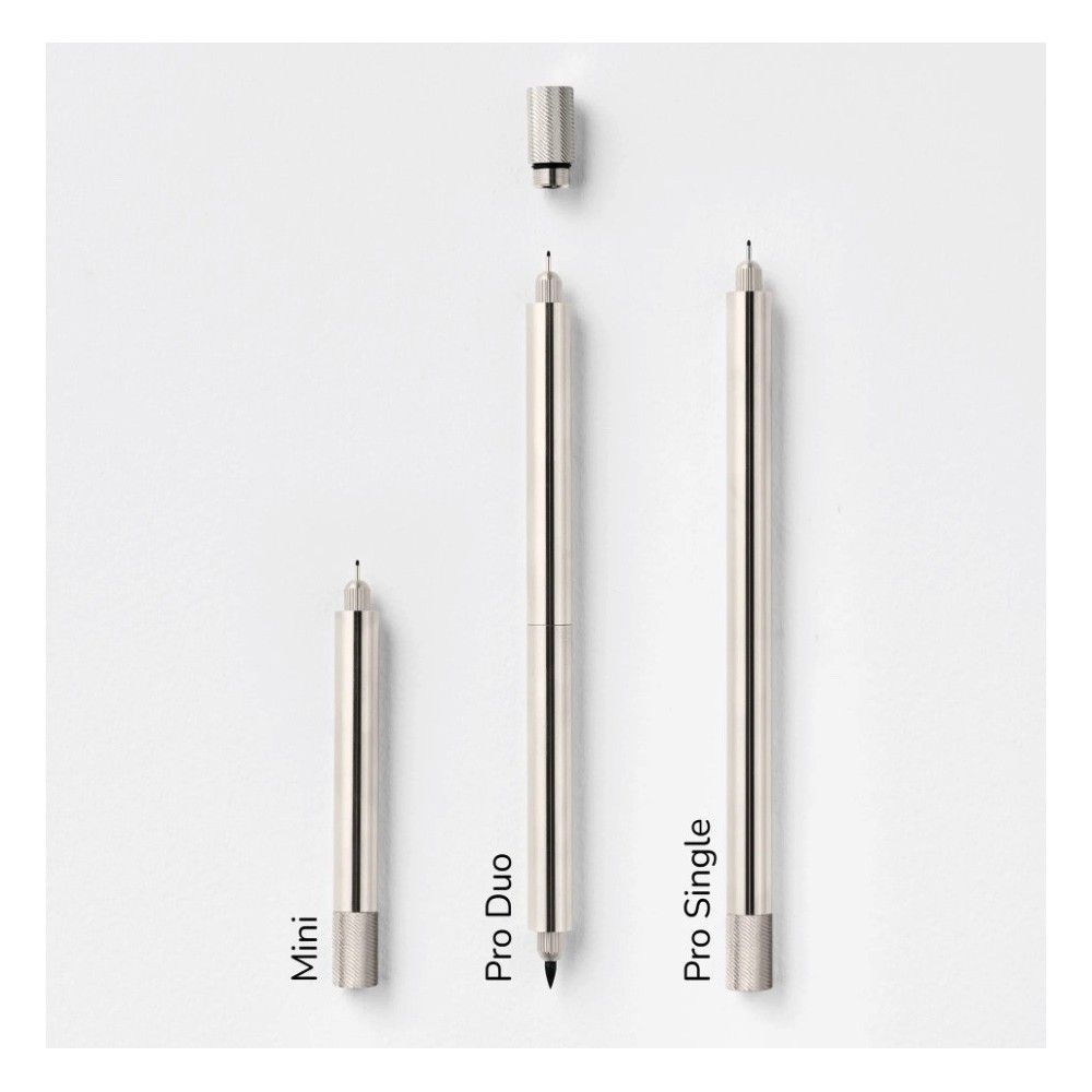 Lumos Pro Single fineliner - Tom’s Studio - Stainless Steel