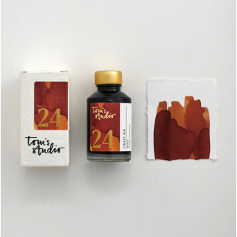 Finest fountain pen Ink - Tom’s Studio - 24 Sepia 50 ml