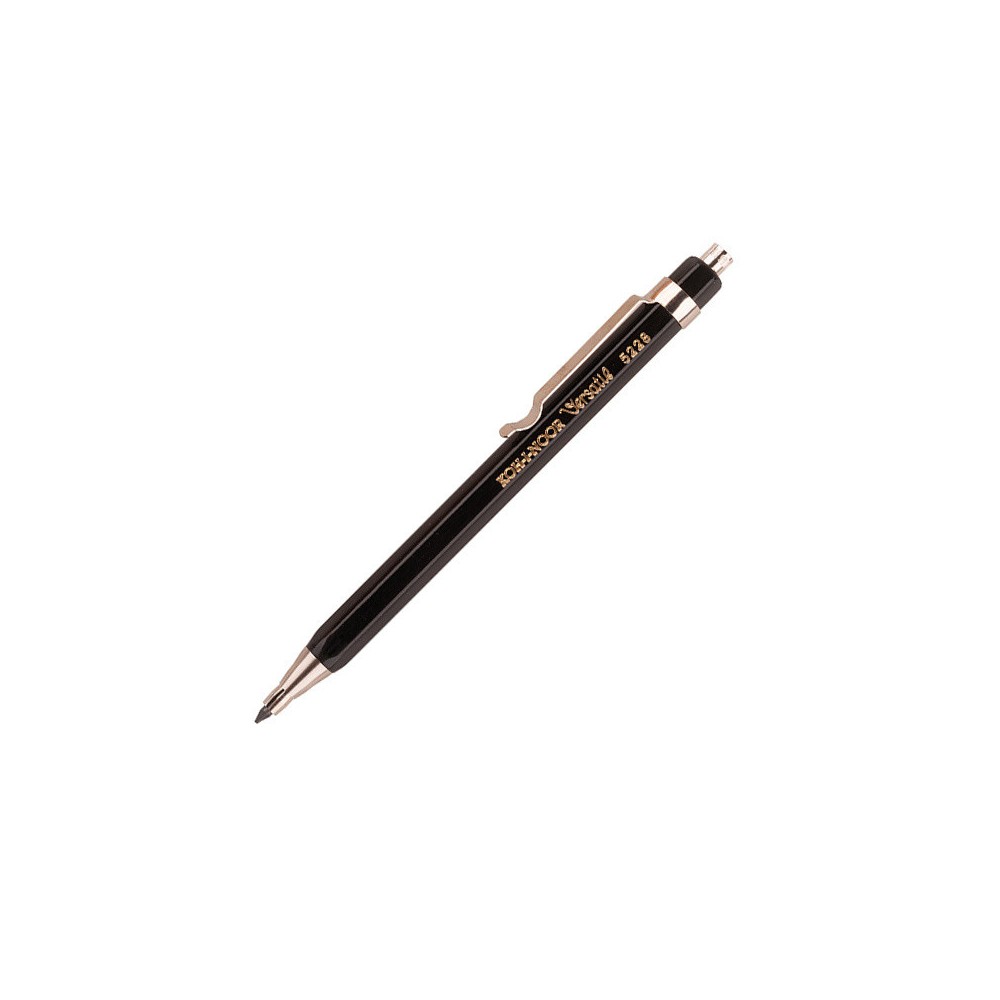 Mechanical Clutch Versatil pencil with sharpener - Koh-I-Noor - black 2 mm