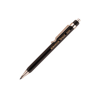 Ołówek mechaniczny Versatil z temperówką - Koh-I-Noor - czarny 2 mm