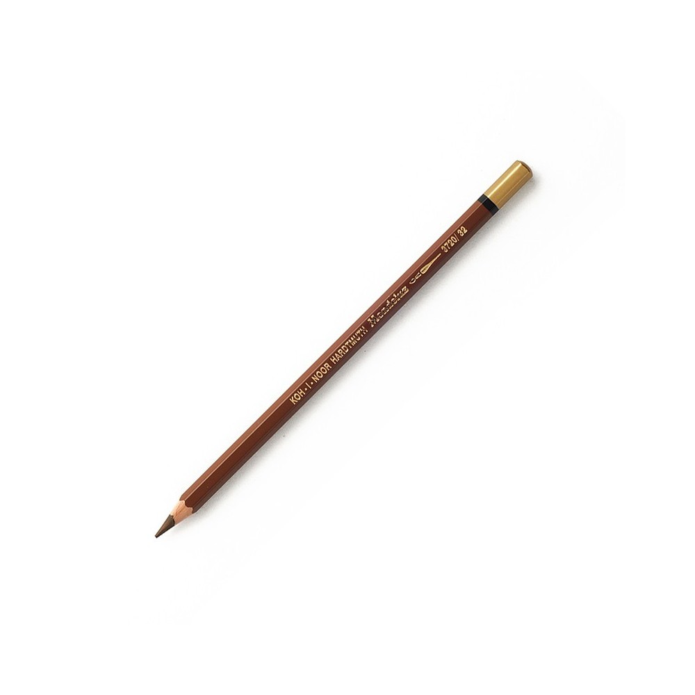 Watercolor colored pencil - Koh-I-Noor - 32 Natural Sienna