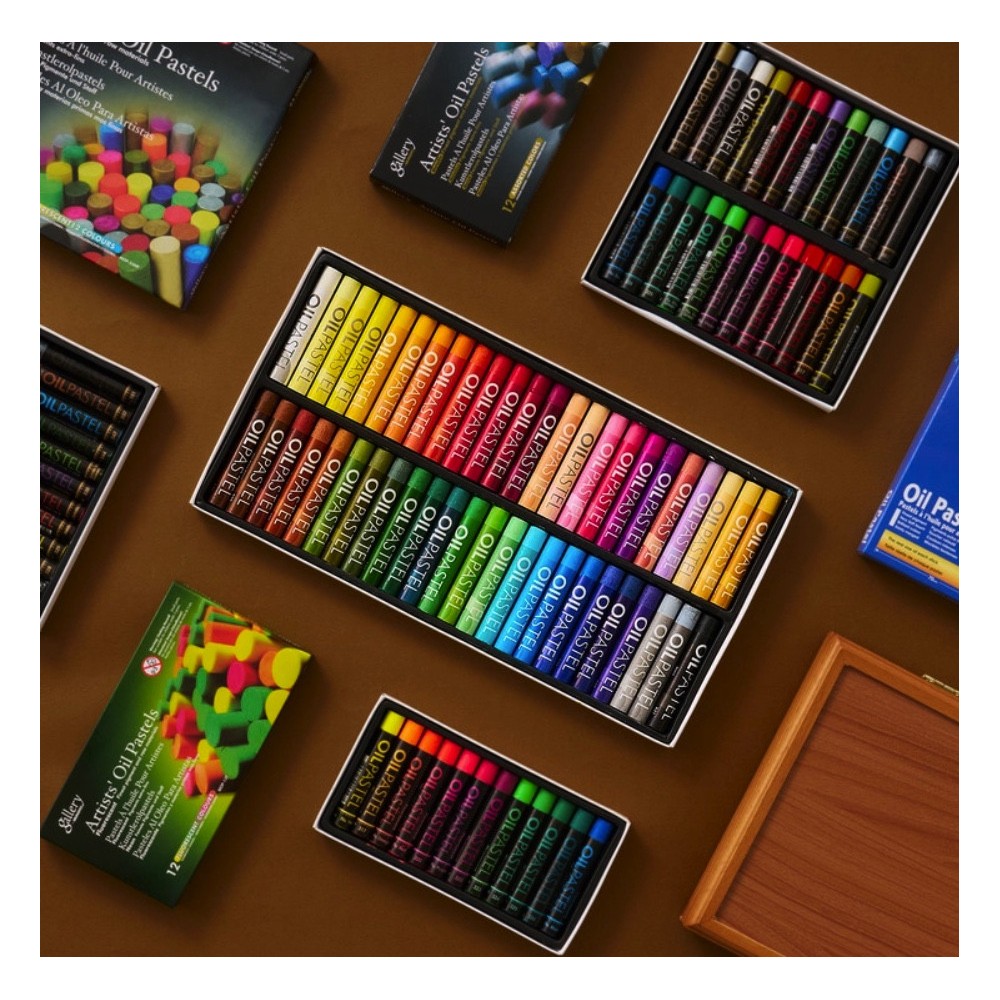 Set of Oil Soft Pastels - Mungyo - 24 pcs