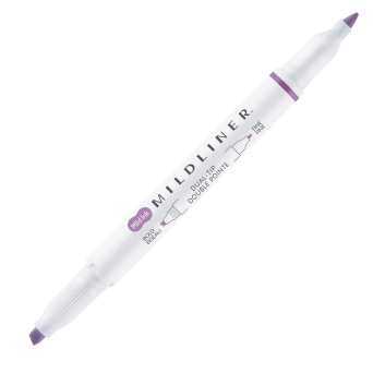 Zakreślacz dwustronny Mildliner - Zebra - Iris