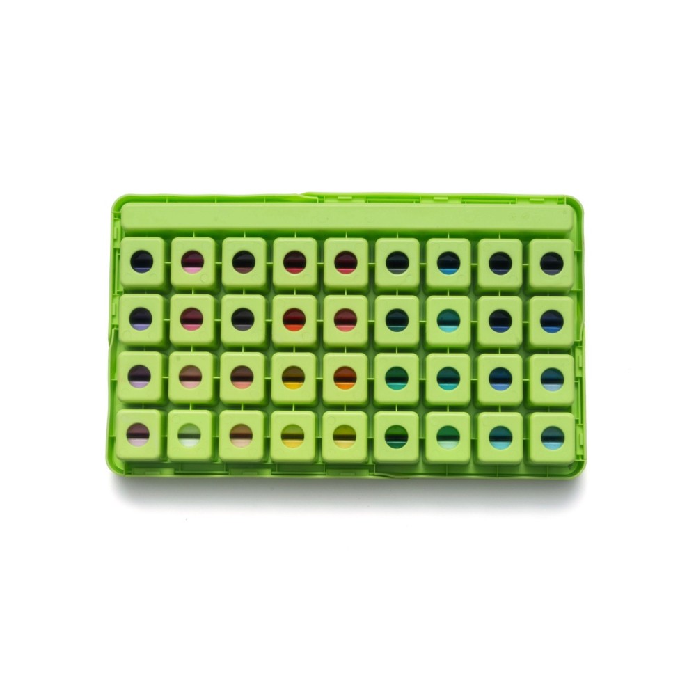 Set of Twin Cup Gouache paints - HIMI - Apple Green 72 pcs x 12 g