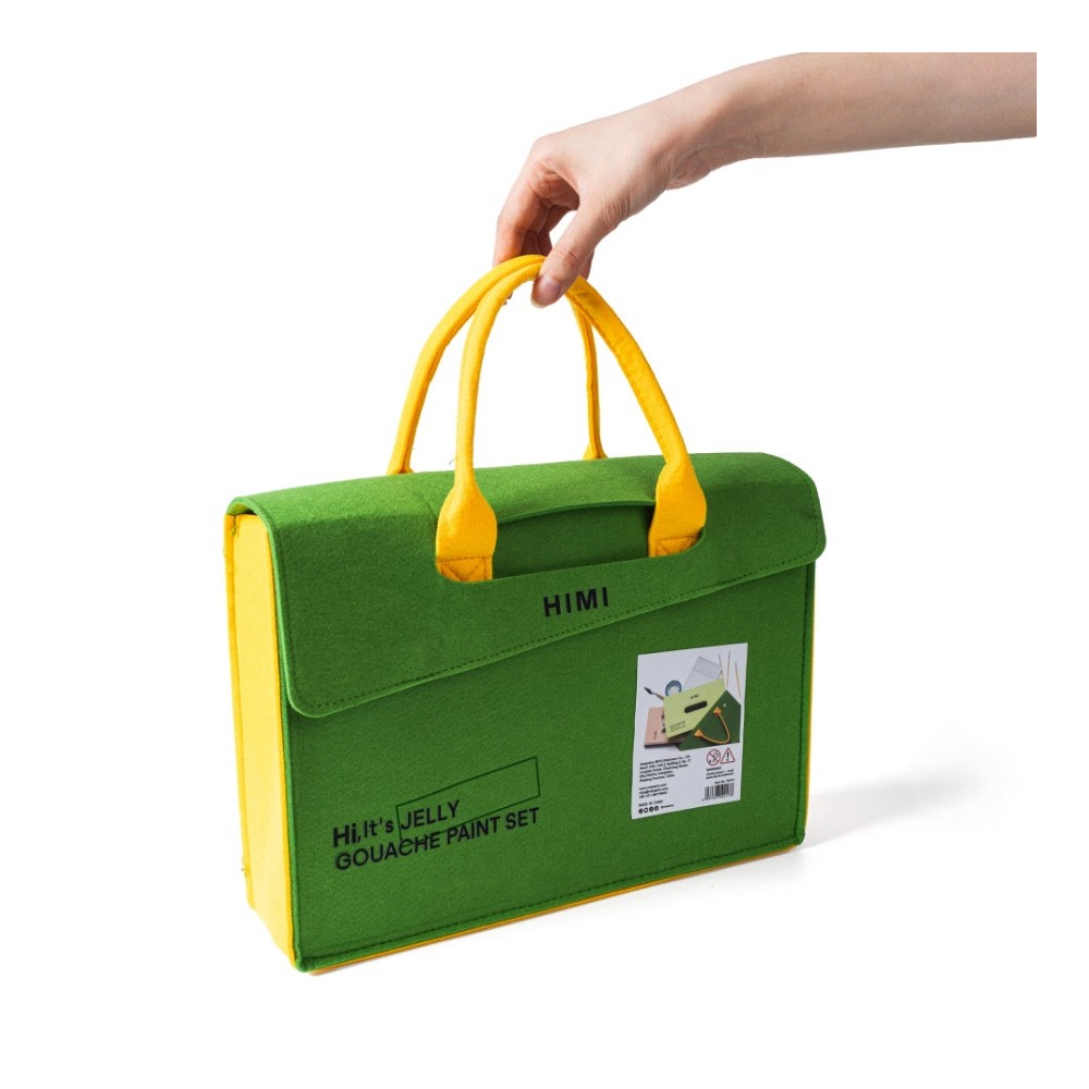 Zestaw gwaszy Twin Cup Apple Green Go Pack - HIMI - 72 szt.