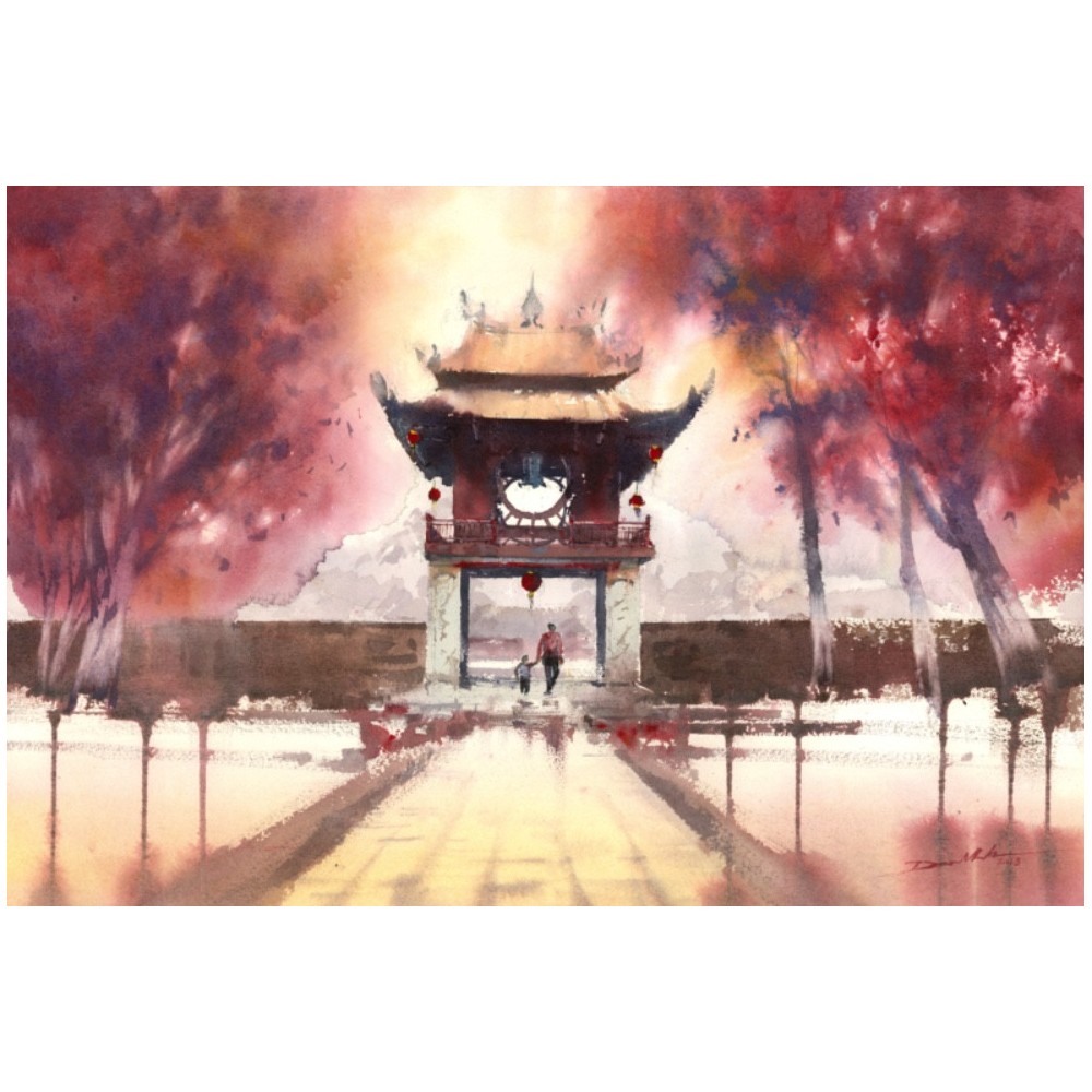 Set of Extra Fine Watercolor paints Minh Dam's Colors of Asia - Daniel Smith - 8 x 5 ml