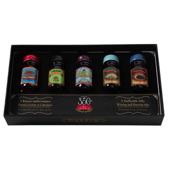 Set of Collector Inks - J.Herbin - 5 x 10 ml