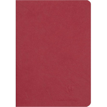 Plain notebook Age Bag A5 - Clairefontaine - Red 90 g 96 pages
