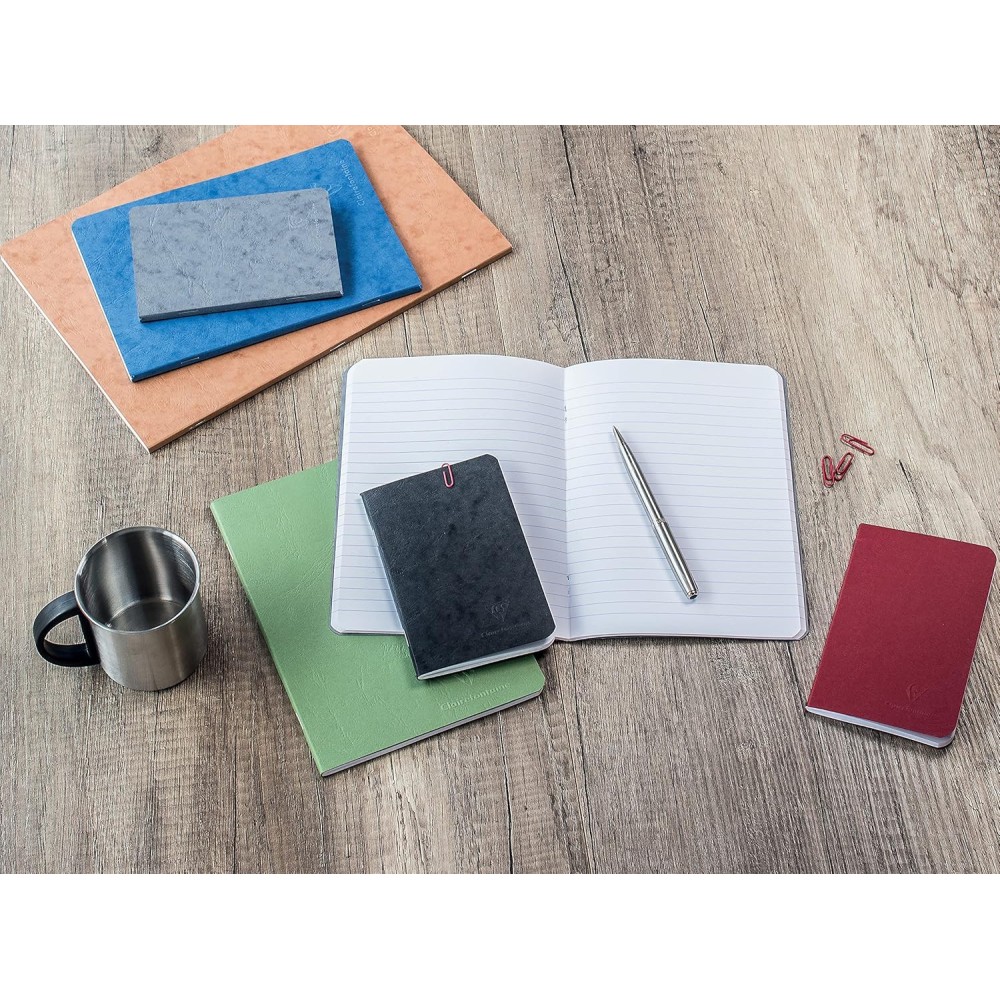 Notes w linie Age Bag A4 - Clairefontaine - Red 90 g 96 stron