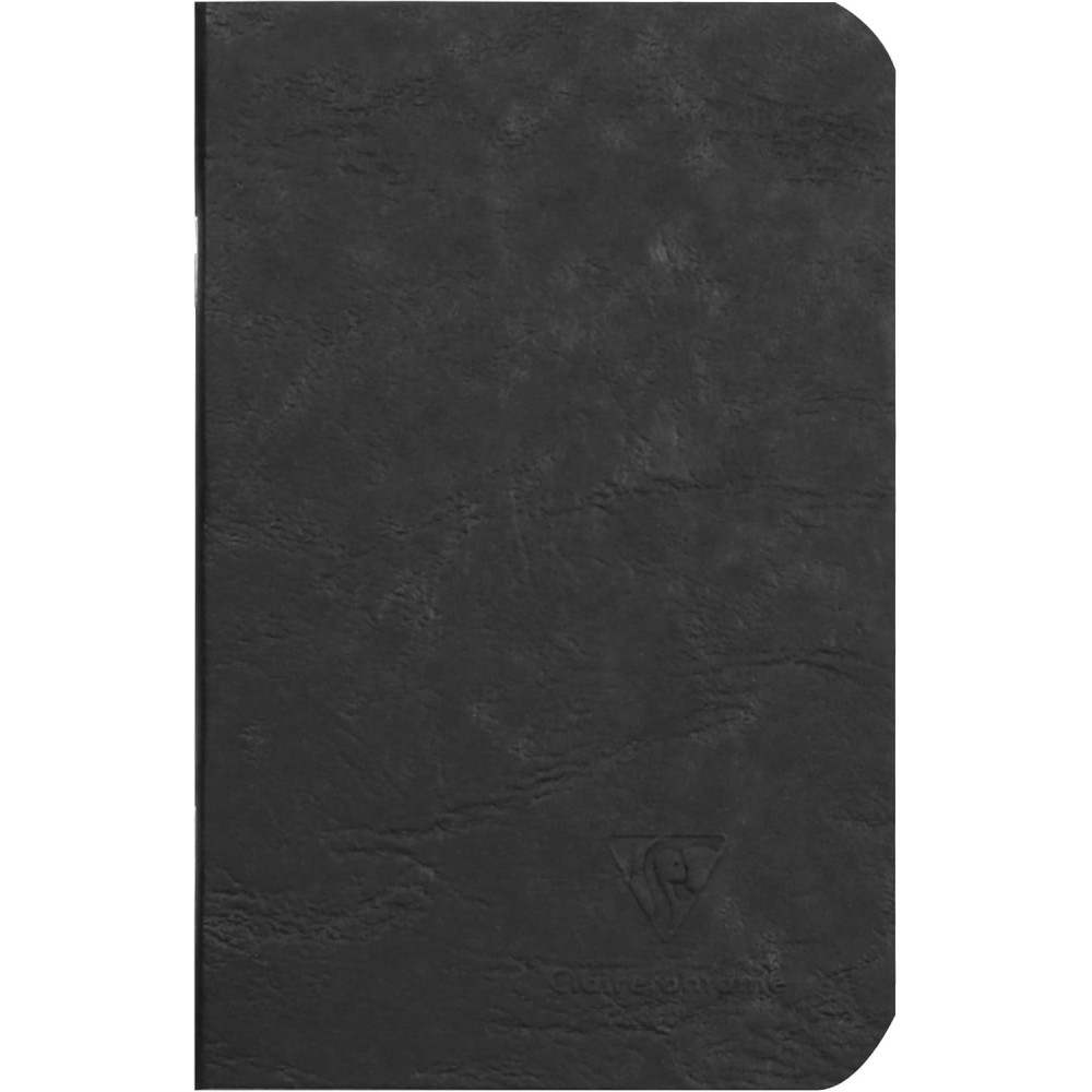 Plain notebook Age Bag 9 x 14 cm - Clairefontaine - Black 90 g 96 pages