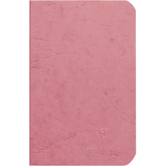 Notes gładki Age Bag 9 x 14 cm - Clairefontaine - Pink 90 g 96 stron