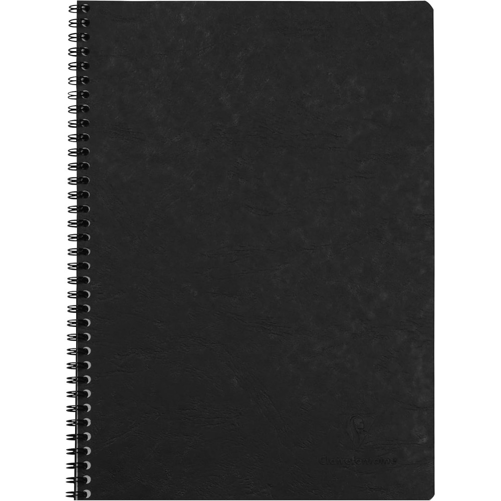 Spiral ruled notebook Age Bag A4 - Clairefontaine - Black 90 g 100 pages