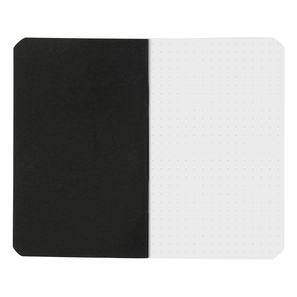 Dotted notebook A7 - Rhodia - Black 80 g 48 pages