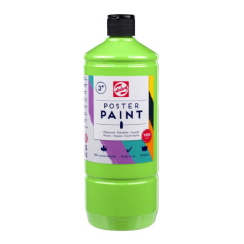 Poster paint in a bottle - Talens - Spring Green 1000 ml