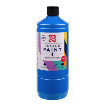 Farba szkolna plakatowa - Talens - Light Blue 1000 ml